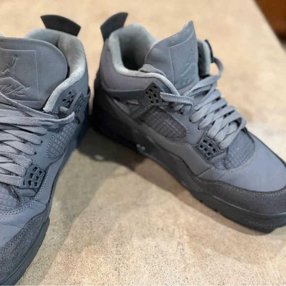 Jordan Men’s All-Grey High-Top Sneakers - Picture 2 of 4